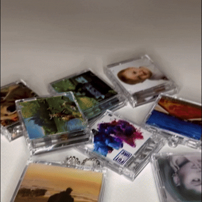CD keychain